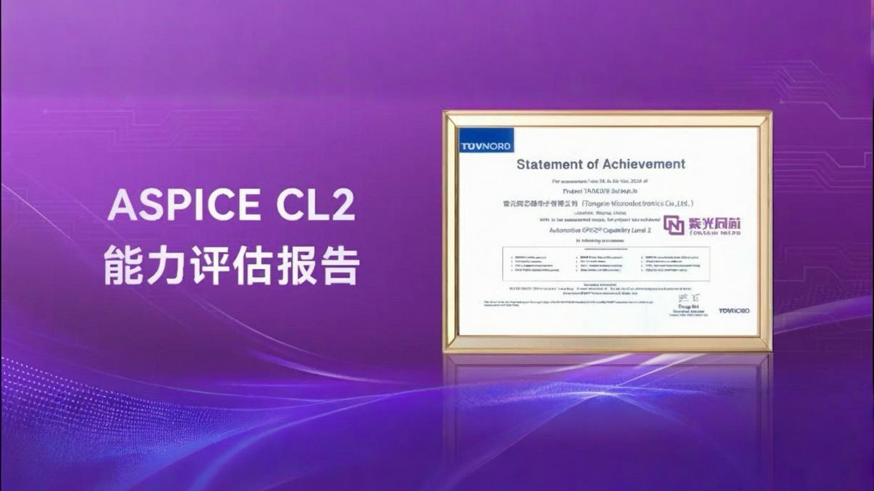 企业动态｜米兰MiLan体育同芯获颁ASPICE CL2，汽车软件开发与质量管理水平国际领先